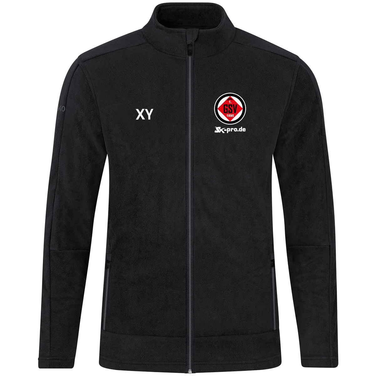JAKO Fleecejacke inkl.Wappen (Initialen optional)