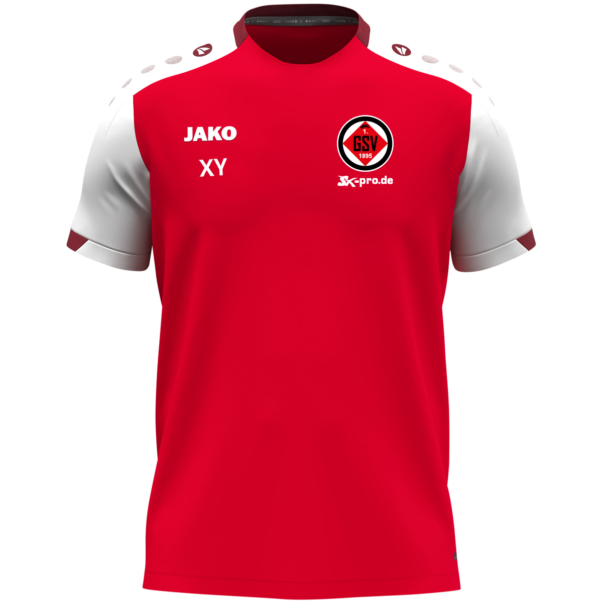 JAKO T-Shirt Dynamic inkl.Wappen und Vereinsname (Initialen optional)