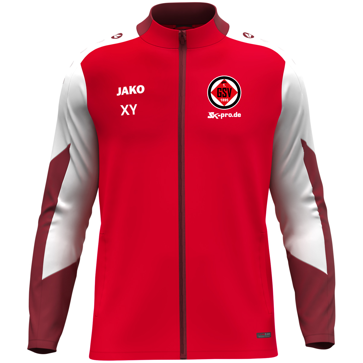JAKO Polyesterjacke Dynamic inkl.Wappen und Vereinsname (Initialen optional)