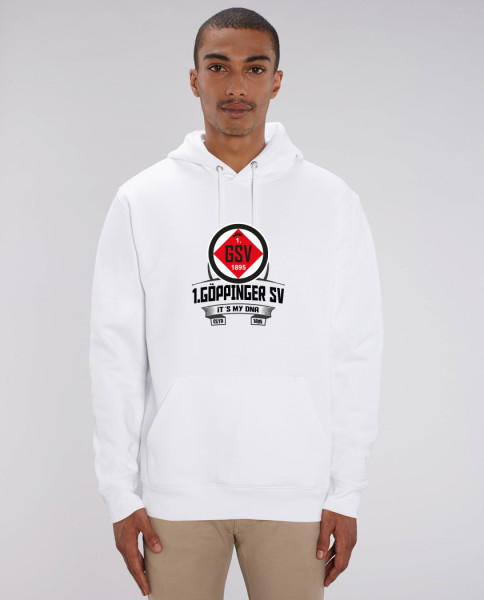 Cruiser Unisex Hoodie White inkl. Druckmotiv