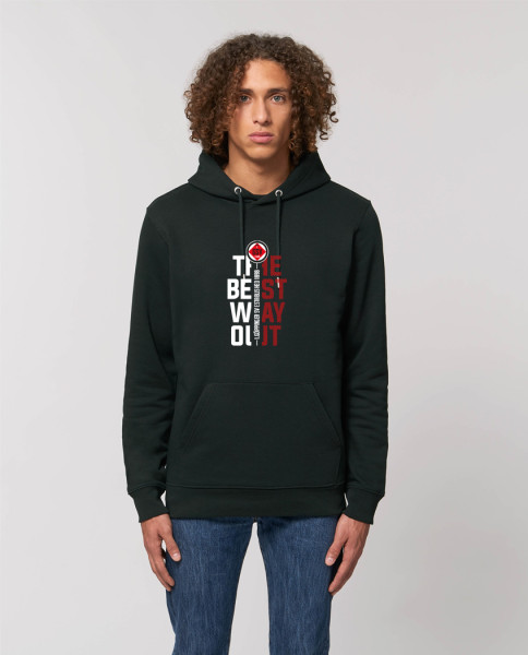 Cruiser Unisex Hoodie Black inkl. Druckmotiv