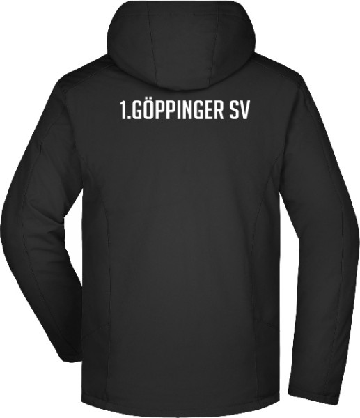 Wintersoftshelljacke inkl. Wappen u. Vereinsname (Initialen optional)