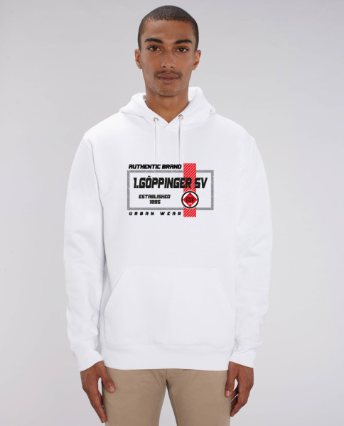 Cruiser Unisex Hoodie White inkl. Druckmotiv