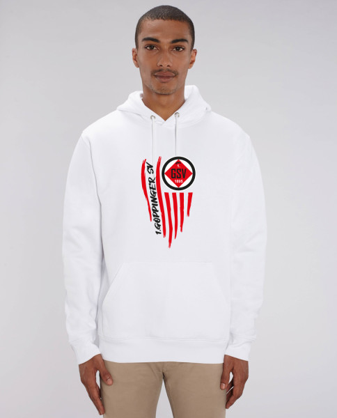 Cruiser Unisex Hoodie White inkl. Druckmotiv