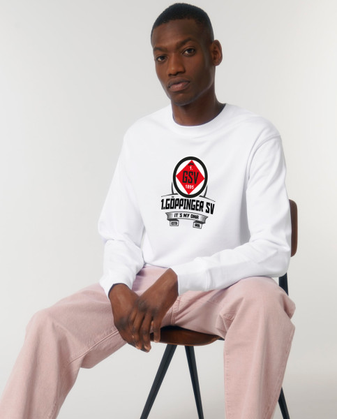 Matcher Unisex Sweatshirt White inkl. Druckmotiv