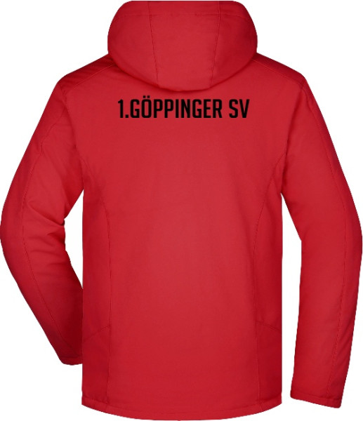 Wintersoftshelljacke inkl. Wappen u. Vereinsname (Initialen optional)