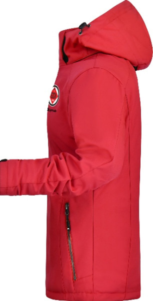 Damen Wintersoftshelljacke inkl. Wappen u. Vereinsname (Initialen optional)
