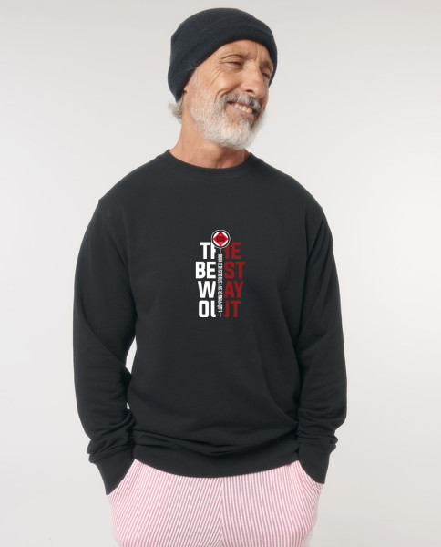 Matcher Unisex Sweatshirt Black inkl. Druckmotiv