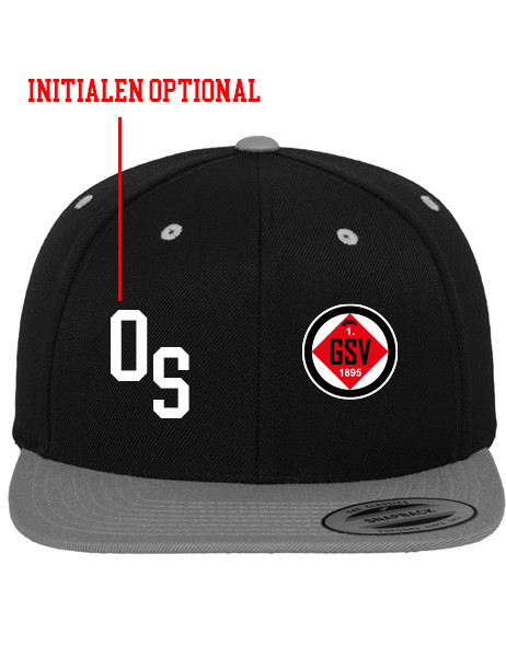 Classic Snapback 2-Tone inkl.Wappen (Initialen optional)