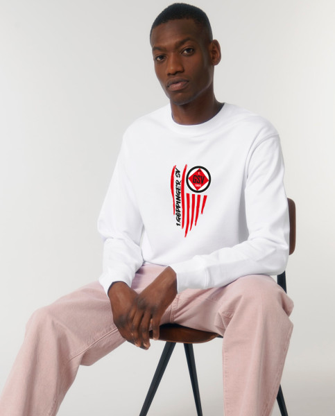 Matcher Unisex Sweatshirt White inkl. Druckmotiv