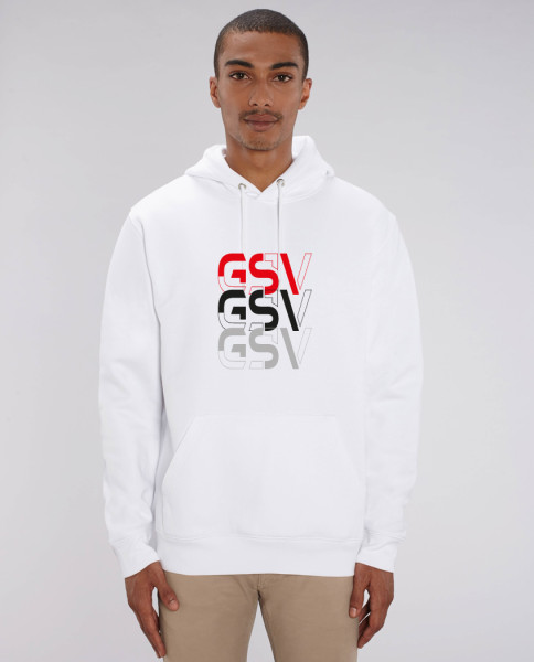 Cruiser Unisex Hoodie White inkl. Druckmotiv