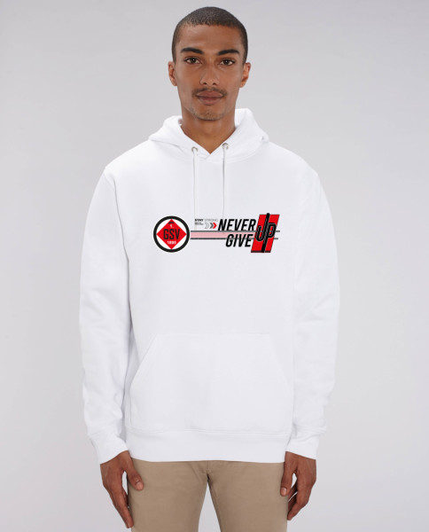 Cruiser Unisex Hoodie White inkl. Druckmotiv