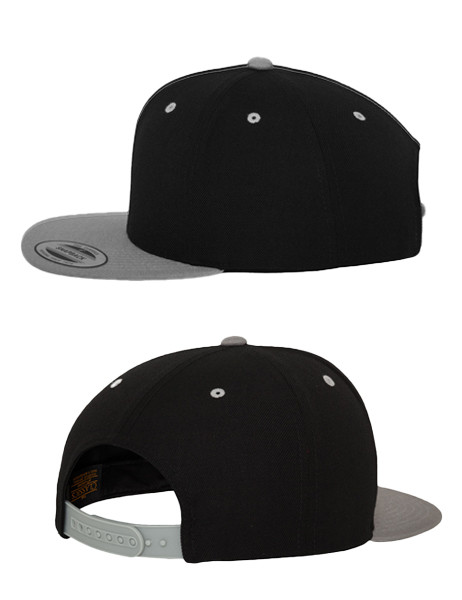 Classic Snapback 2-Tone inkl.Wappen (Initialen optional)