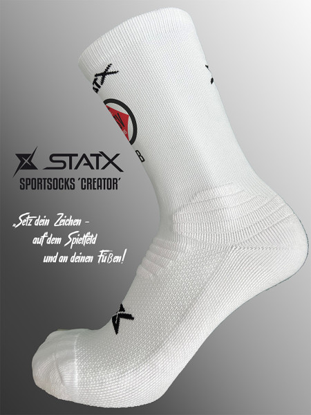 StatX Socken Creator inkl. Wappen (Initialen optional)
