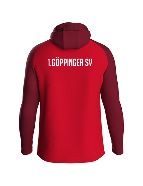Kapuzenjacke Iconic inkl. Wappen und Vereinsname (Initialen optional)